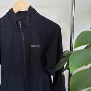 Harley-Davidson Orange and Black Jacket